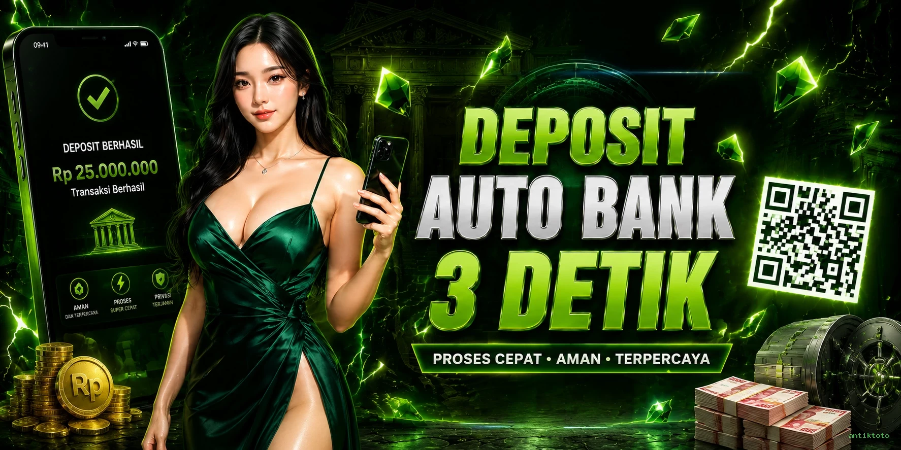 Ikon aplikasi antiktoto resmi